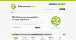 Desktop Screenshot of erfahrungen.com